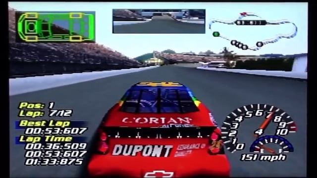 NASCAR 2001 (PS1) - Race 18/34 - Mauna Kea 350 смотреть онлайн