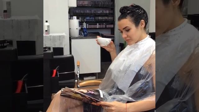 Окрашивание волос от стилиста Вилены Парфенковой смотреть онлайн