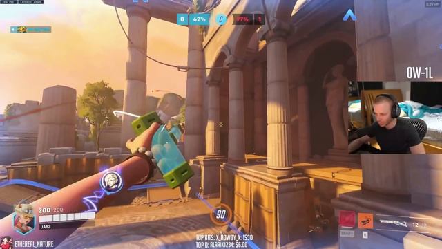 When the whole enemy team are STREAMERS... (WITH REACTIONS) смотреть онлайн