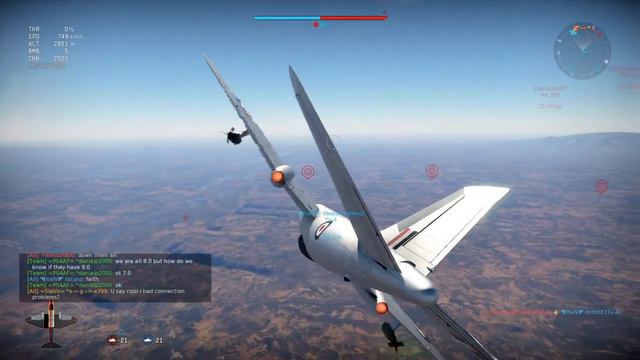 War Thunder - Another effect of connection problems ! смотреть онлайн