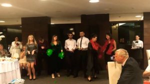 Прикольное поздравление на свадьбу от друзей