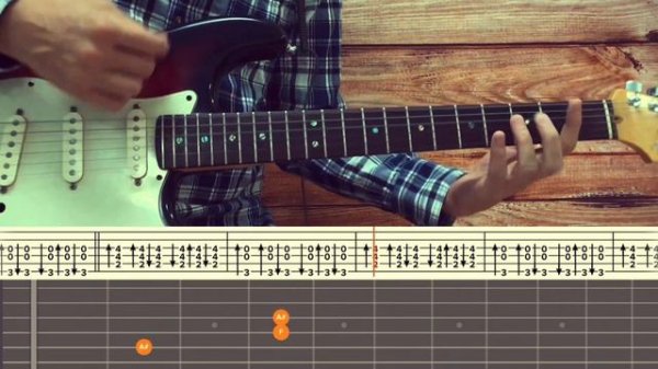 Kurt Cobain - And I Love Her / Guitar Tutorial / Tabs + Chords