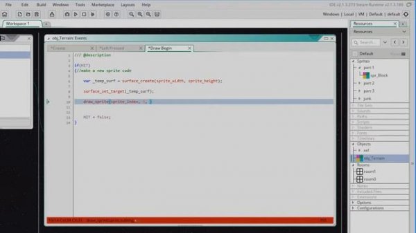 How To - Make Destructible Terrain like Worms (Part 1) | Gamemaker Tutorial