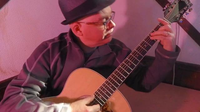 La Vie en Rose ~ solo fingerstyle eight-string baritone guitar смотреть онлайн