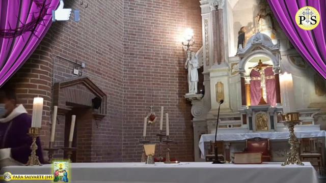 LA SANTA MISA DEL MEDIODÍA JUEVES EUCARÍSTICO - 18 DE MARZO 4TA SEMANA DE CUARESMA смотреть онлайн