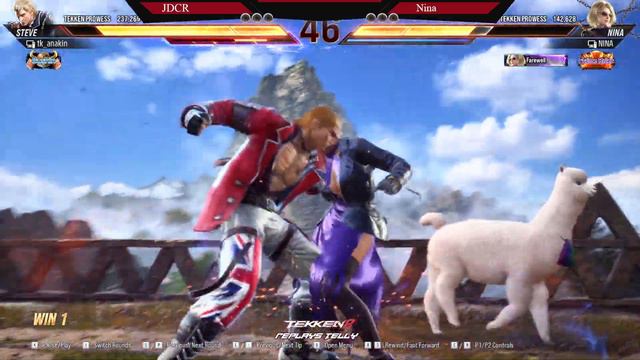 Tekken 8 ▰ JDCR (Steve Fox) Vs Nina (Nina) ▰ Ranked Matches смотреть онлайн