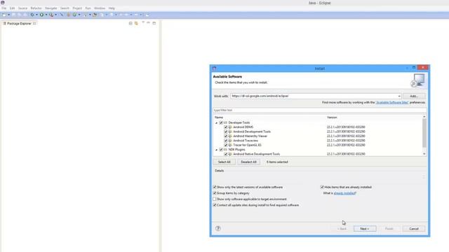 Installing Eclipse for Android Development on Windows смотреть онлайн