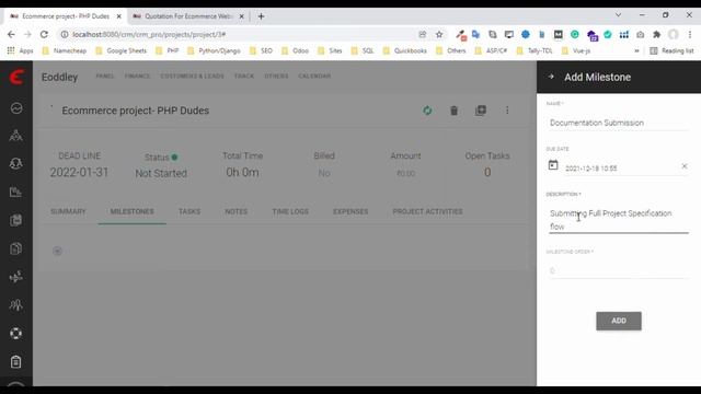 Customer Relationship Management System | CRM in PHP, MYSQL Free Demo смотреть онлайн