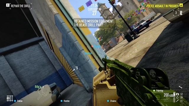 Payday 2: San Martín Bank Heist смотреть онлайн
