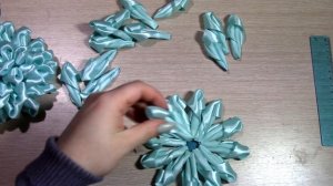Пышные банты к 1 сентября или 25 мая.Канзаши.DIY Lush bows by September 1 or May 25.  @KonfettiMK