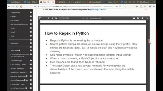 RegularExpressions смотреть онлайн