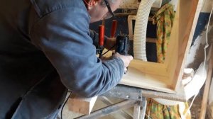 Сделать паз под разделительную решотку на улей лежак