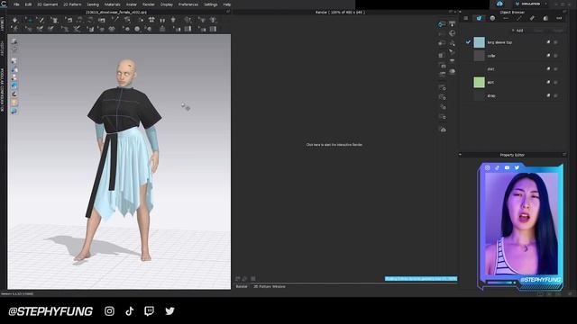 The Difference Between Clo3d and Marvelous Designer смотреть онлайн