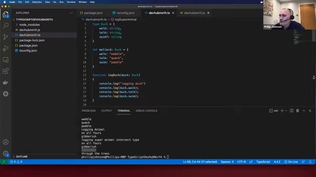 "Typescript - Looking at advanced types to understand the fundamentals" смотреть онлайн