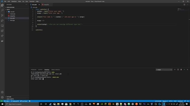 Working on AardvarkC. A ReplJam Lang. Part 3 смотреть онлайн