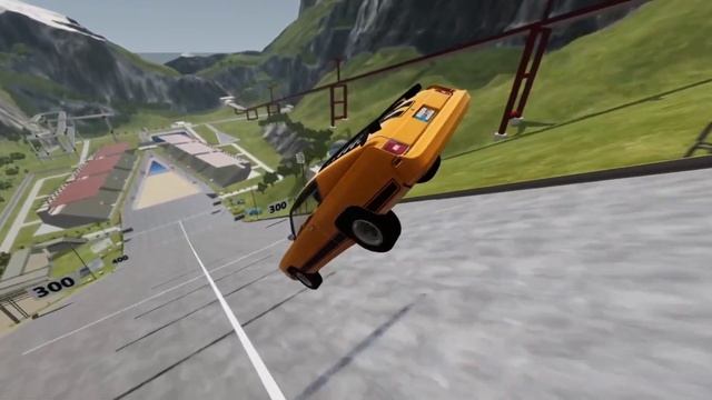 Car Jump Arena Madness #2? - BeamNG Drive - Gameplay - @BBeamNG смотреть онлайн