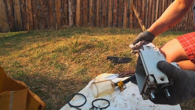 Сепаратор Separ 2000/A. Собирал ли он грязь? Опыт эксплуатации Volkswagen Amarok.