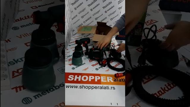 BOSCH PFS 2000 Pištolj za farbanje смотреть онлайн