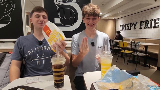 Americans Try McDONALD'S in HONG KONG | Fanciest Fast Food in the WORLD? смотреть онлайн