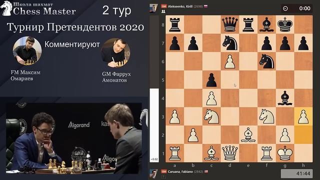 Стул Грищука! 2 тур Турнира Претендентов по шахматам 2020 смотреть онлайн