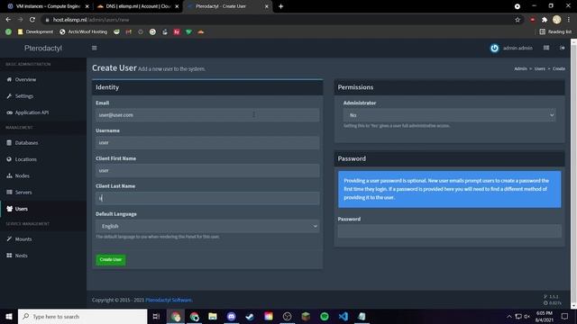 How to setup and host your own Pterodactyl Panel using Google Cloud