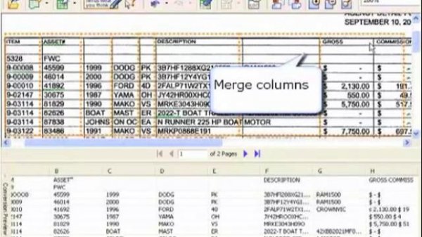 PDF to Excel OCR Introduction Video | PDF2XL OCR