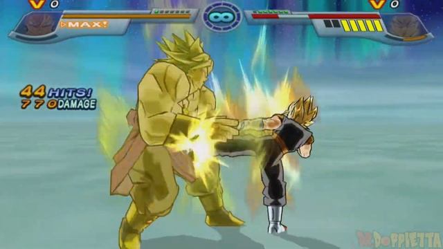 [TAS] Dragon Ball Z Infinite World - SSj Vegito vs LSSj Broly смотреть онлайн