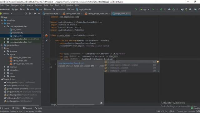 2 Add The Code For the Videos App Kotlin Logic смотреть онлайн