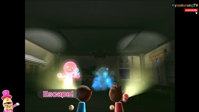 Wii Party Mini game continuous play! ( Flashlight Frights gameplay ) Let's Start ! смотреть онлайн
