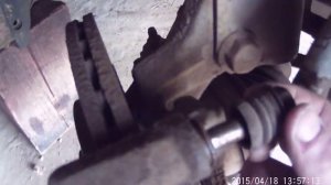 Люфт направляющей суппорта