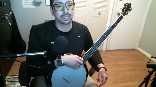 Irish Pub Song - Black Velvet Band - 5 String Banjo Tutorial смотреть онлайн