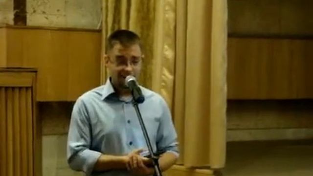 Л.Чашечников " Я вновь про это...". Читает А.Тихонов. Омск. 21.09.18 смотреть онлайн