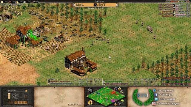 McL vs. ByT, Game 1 - Age of Empires II: The Conquerors Clan League, Season 38 - Division 2, Round смотреть онлайн