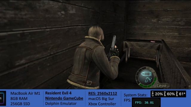 M1 MacBook Gaming - Resident Evil 4 GameCube - Emulation смотреть онлайн