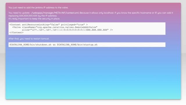 The username you provided is not allowed to use the text-based Tomcat Manager (error 403) when d... смотреть онлайн