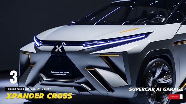 Mitsubishi Xpander Cross All New 2024 Concept Car, A.I Design
