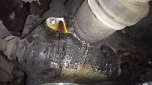 Как устранить течь масла с КПП Таврия Славута Сенс  ч.2