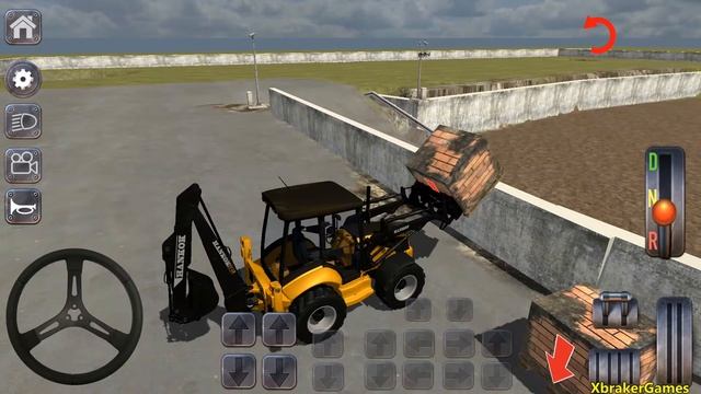Excavator Simulator Backhoe Loader Dozer Game Android Gameplay #1 смотреть онлайн