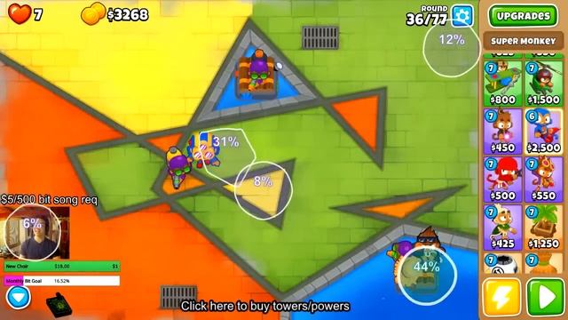 Twitch Plays Bloons TD 6 But Chat Spends $100 on Microtransactions смотреть онлайн