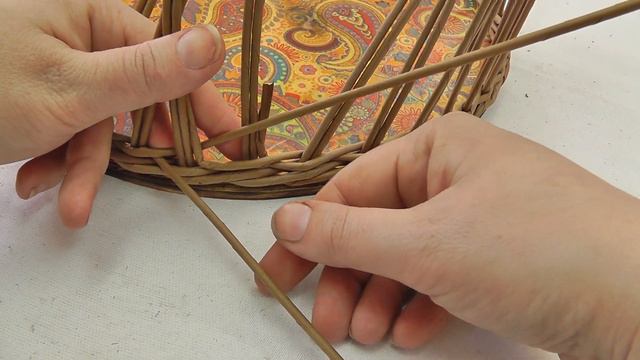 Веревочка из двух трубочек с закрытием ряда. Плетение из газетных трубочек смотреть онлайн