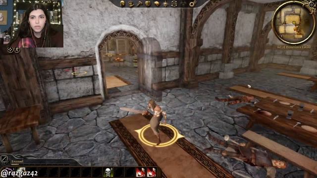 "exploring" Vaughan's manor - Raz survives Dragon Age: Origins Part 3 смотреть онлайн