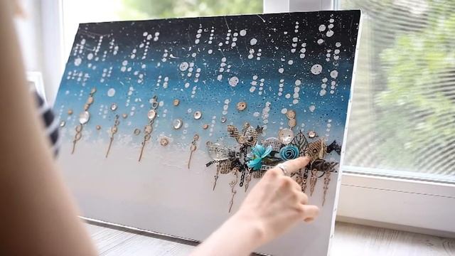 My mixed-media canvas / Мой огромный микс-медийный холст) смотреть онлайн
