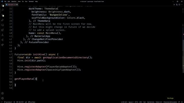 18. Saving data persistently | Spacescape - 2D Flutter game using Flame engine | DevKage смотреть онлайн