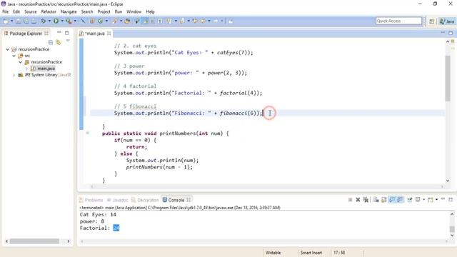 Java Programming - Practice Recursion Problems смотреть онлайн