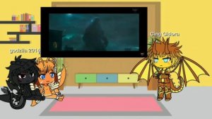 Реакция годзилы , кинг годора  и мотры на клип годзила