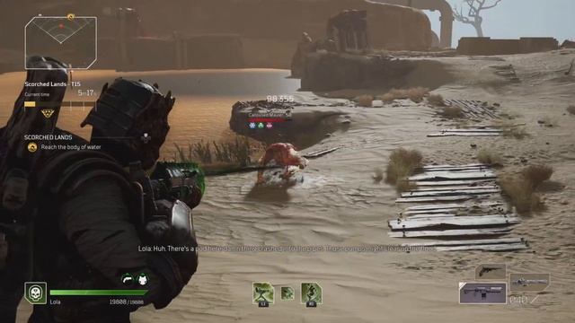 Outriders: Solo Gold CT15 Scorched Lands! Techno Gun Build! Build at End смотреть онлайн
