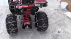 Цепи противоскольжения для квадроциклов, снегоуборщиков, автомобилей