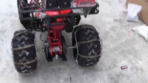 Цепи противоскольжения для квадроциклов, снегоуборщиков, автомобилей