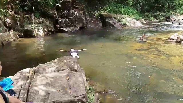 Sinharaja rain forest | Beautiful swimming place in sinharaja смотреть онлайн