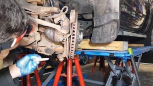 How to remove & install wheel speed sensor ABS ESP Mitsubishi L200 4d56 Warrior Adventure Challenge